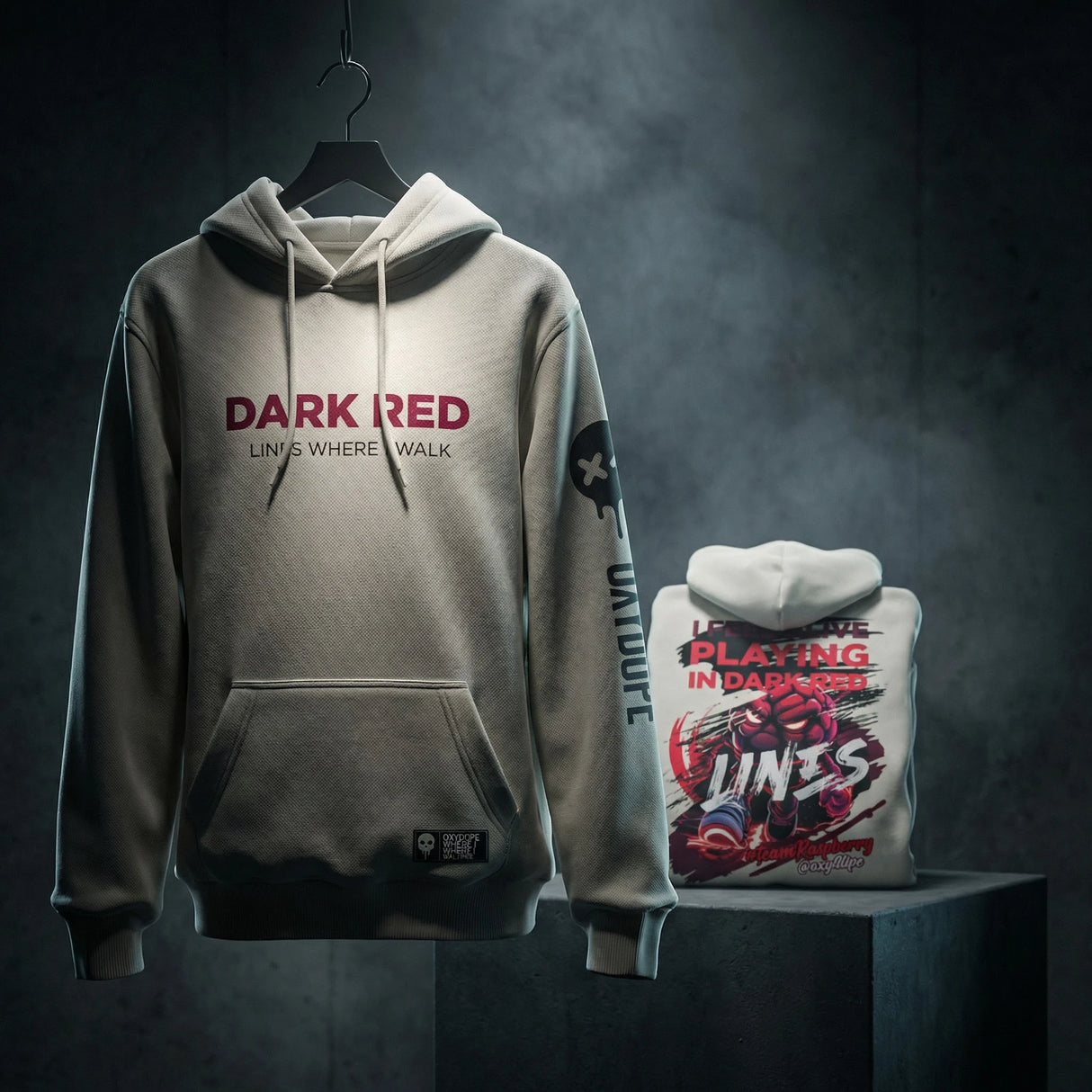 Flavor Squad Raspberry Hoodie