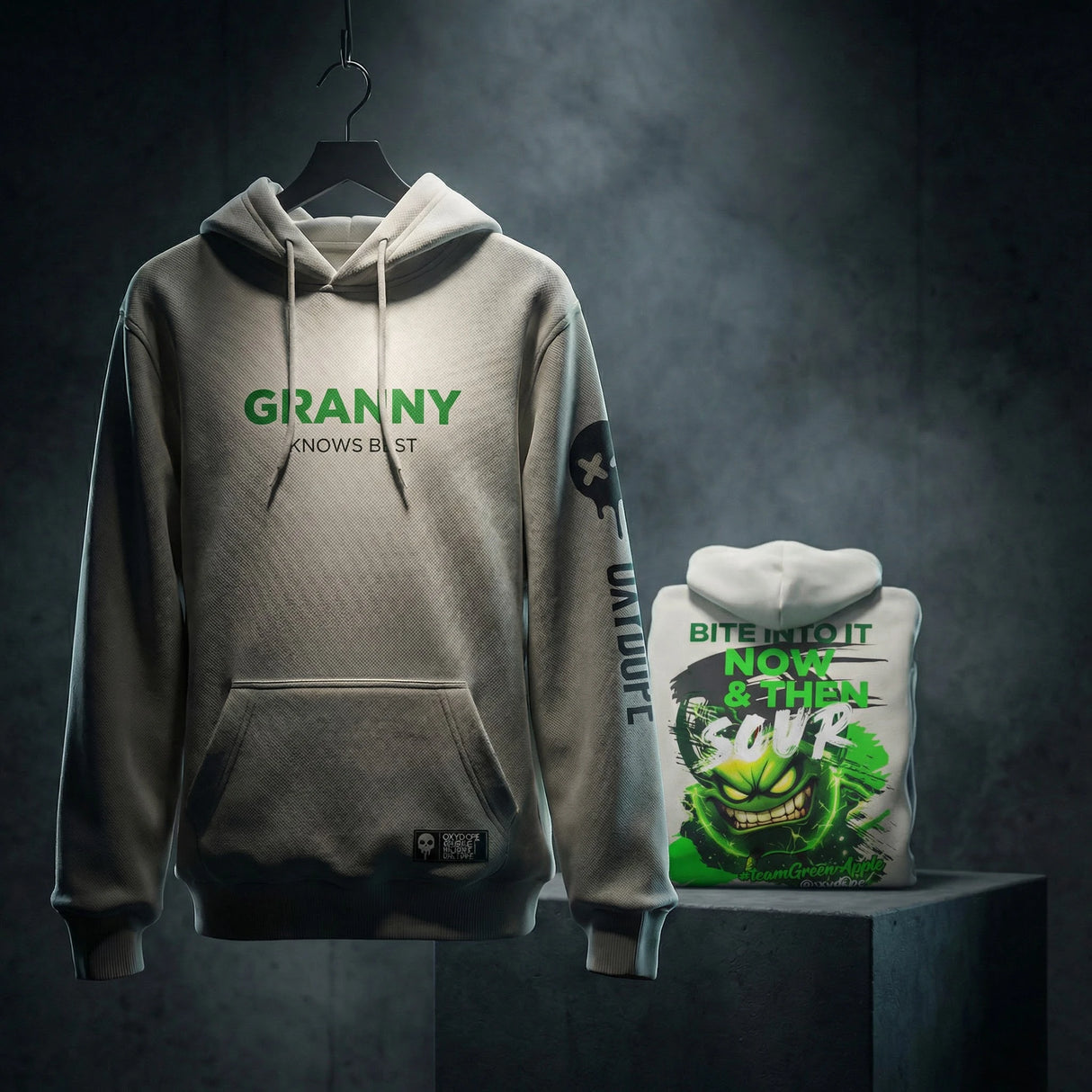 Flavor Squad Green Apple Hoodie